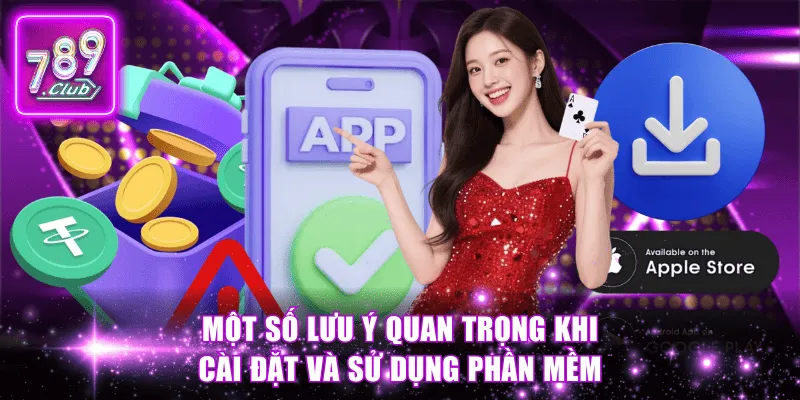Một số lưu ý quan trọng khi cài đặt và sử dụng phần mềm